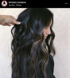 Color Techniques, Fancy Hairstyles, Cut And Color, Dark Hair, New Hair, Hair Inspo, Hair Makeup, Girl Fashion, Hair Color