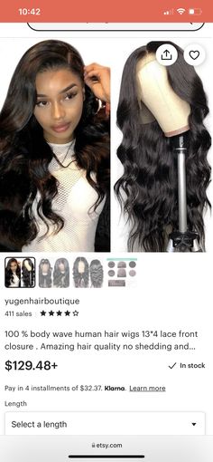 Body Wave, Human Hair Wigs, Lace Front, Human Hair, Cool Hairstyles, The Selection, Lace