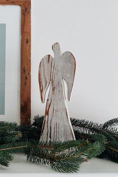 Handmade Christmas Angel created by survivors of human trafficking. Wood Angel, Christmas Decorations Ornaments, Handmade Christmas