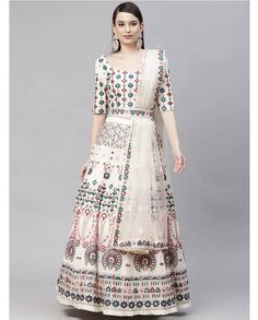 Pearl Designer Lehenga fabricated in georgette. This designer lehenga choli is beautified with Thread, Sequence, Gota Patti Embroidery Work. It comes with a matching georgette lehenga and net dupatta. #white#red#green#white#lahnga#bandlahnga#chunni#newyear2022#whitelahnga#fashion#style#funcion#treditionaldress White Georgette Lehenga, White Net Dupatta, Gota Patti Embroidery, Lehenga Pink, White Lehenga, Georgette Lehenga, Wedding Lehenga Choli, Resham Work