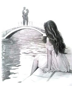 Scatch Drawing, Romantic Artwork, Pencil Drawing Images, Romantic Drawing, Text Story, Cool Pencil Drawings, Art Drawings Sketches Pencil