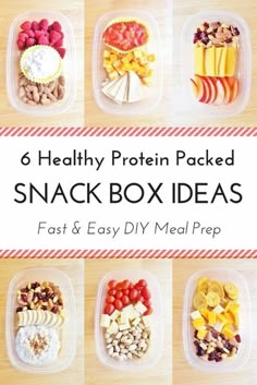 six healthy protein packed snack box ideas