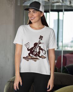 Skater rock and roll guitar skateboarding #sayinggiftShirt #sayingShirtWomen #sayingshirtmen#TypographyLover #Tshirt #Womenstshirt #Hoodie #Tank #Crewneck #Longsleevetshirt #BaseballTee #Cases #Mugs #Totes #fashion2020 #womenfashion2020 #fashionstyle2020 #Tshirt2020 #tshirtdesign2020 Rock And Roll Guitar, Skateboarding, Rock And Roll, Skateboard