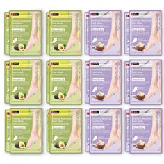 PRICES MAY VARY. Instant Moisturizing: As a foot care product, this foot moisturizer mask provides immediate hydration, perfect for dry skin type, cracked feet concern. Variety of Options: Choose from four foot moisturizer variants—charcoal, shea butter, avocado, hemp seed—for tailored foot care needs. Effective Self-Care: These foot moisturizer socks offer targeted relief for dry, cracked heels, ideal for home foot care routines or professional foot moisturizer treatments. Versatile Usage: Enjo How To Get Rid Of Dry Skin On Feet Heels, Feet Mask Diy, Moisturizer Socks, Diy Foot Soak For Dry Feet Heels, Dry Peeling Feet Remedy, Best Foot Peeling Mask, Softer Hands, Dry Skin Type, Pedicure Supplies