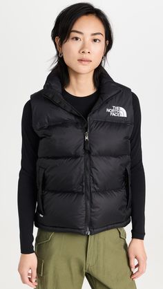 Fast Free Shipping & Free Returns on The North Face Women's 1996 Retro Nuptse Vest at Shopbop. Shop new arrivals from The North Face at Shopbop.com Nuptse Vest, The North Face 1996 Retro Nuptse, The North Face 1996, North Face 1996, North Face Vest, The North Face Jacket, Ripstop Fabric, Outerwear Vest, Down Vest