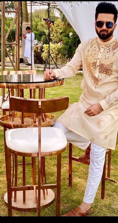 Falak Shabir, Wedding Outfits For Groom, Wedding Dresses Men Indian, Men Fashion Photo, Gents Kurta Design