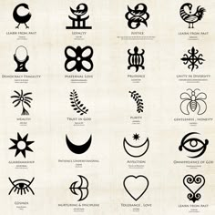 an image of different types of symbols