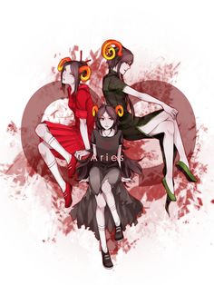 The Megido Homestuck Family, Damara Megido, Homestuck Ancestors, Homestuck Wallpaper, Aradia Megido, Homestuck Comic, Homestuck Trolls, Caw Caw, Eren X Mikasa