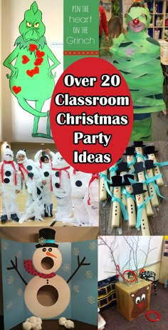 over 20 classroom christmas party ideas