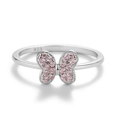 Sterling silver birthstone butterfly ring with sparkling CZs. This will delight your little princess and makes a perfect keepsake ring. 🦋 Adorable birthstone ring available in all 12 months 🦋 High-quality rings are rhodium plated to prevent tarnish for little girls, toddlers, and kids. 🦋 These make the sweetest pinky rings for teens and adults as well. 🦋 This children's ring comes in a beautiful black velvet heart-shaped box ready for gifting 🦋 Available in sizes 1-5 in multiple sparkling colors. Ring Sizing:  https://cherishedmomentsshop.com/pages/sizing-charts FREE SHIPPING ON STANDARD ORDERS - Ships within 1 business day! Adjustable Cubic Zirconia Butterfly Promise Ring, Aesthetic Items, Toddler Jewelry, Cookie Crumble, October Pink, Quality Rings, Pinky Rings, October Birthstone Rings, Silver Gift Wrap