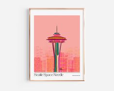 Immerse yourself in the charm of Seattle with our beautifully crafted Seattle Space Needle Art Print. This digital download perfectly captures the iconic landmark, adding a touch of elegance to your collection. Bring the spirit of Seattle to life in your space with this captivating artwork. Elevated Aesthetic, Seattle Space Needle, Space Needle Seattle, Artwork Display, Needle Art, Iconic Landmarks, Space Needle, The Space, Printed Paper