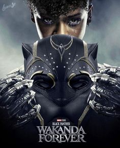 the poster for black panther's upcoming movie, warandaa forever is shown