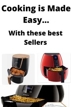 there are many different types of food in the air fryer, and it is easy to use with these best sellers