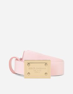 Stretch fabric and calfskin belt with branded tag: Pink The belt strap is 2 cm in height Dome popper fastening beneath the buckle and belt loop stop Made in Italy Supplements Packaging, Dolce Gabbana Belt, Woman Accessories, Pink Belt, Accessories Pink, Corset Belt, Logo Tag, Kids Fashion Girl, Pink Fabric