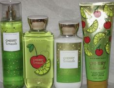 Cherry Products, Bath N Body Works, Cherry Limeade, Bath And Body Work, Body Hygiene, Bath And Body Works Perfume, Body Lotion Cream, Shower Skin Care, Body Smells