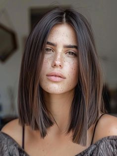 Straight Long Bob Hairstyles, Long Sleek Bob, Straight Hair Long Bob, Straight Long Bob Haircut, Long Bob Hairstyles With Curtain Bangs, Long Bob Straight Hair, Long Bob Straight, Long Bob Hairstyles Straight, Curtain Bangs Layers