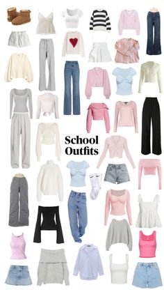 Casual Outfits For Teens, Cute Dress Outfits, Everyday Fashion Outfits