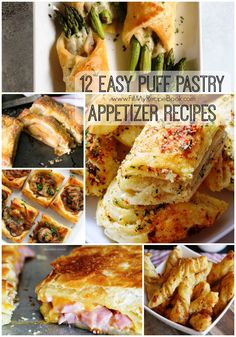 12 easy puff pastry appetizer recipes