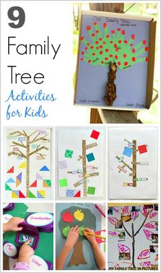 the 9 family tree activities for kids