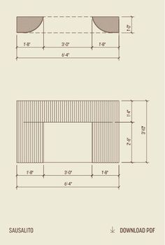 the measurements for an outdoor bench