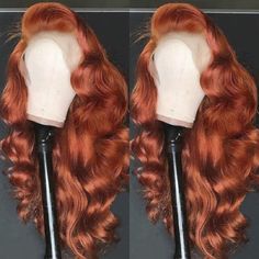 PRICES MAY VARY. 💕【13x4 Ginger wig Human Hair Body Wave Lace Front Wigs Human Hair】This Ginger glueless wigs for black women Is 10A 13X4 Body Wave Lace Frontal Wigs Human Hair Pre Plucked with Baby Hair，Material Was Cut From Young Girls,Full Cuticle Aligned, Bouncy,soft and comfortable. 💕【13x4 Lace Front Wigs Human Hair Pre Plucked 】Ginger lace front wigs human hair Natural hairline with pre plucked and bleached knots，This wig has baby hair, Light bleached knots avoid shedding. 💕【Ginger lace Ginger Orange Hair Color, Ginger Lace Front Wigs, Hair Chestnut Brown, Ginger Wig, Hair Color Orange, Wave Texture, Wig Install, Hair Light, Glueless Wigs