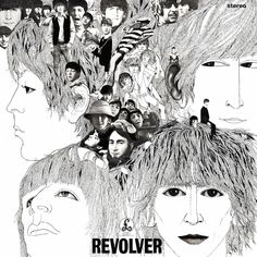 the cover art for revolver's album revolver