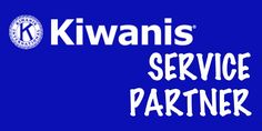 the kivaniis service partner logo is shown in white on a dark blue background