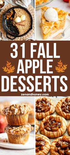 Celebrate the coziest season of the year with these 31 mouth-watering fall apple desserts. Nothing says fall like some warm and delicious apple sweet treats. Try these 30+ easy fall desserts today. Fall apple dessert recipes, fall desserts, fall dessert recipes, fall apple treats, fall baking, fall baking recipes, fall dessert ideas, Thanksgiving desserts, Thanksgiving dessert recipes, easy fall desserts, apple desserts, fall desserts for a crowd. Fall Treats With Apples, Fall Baking Challenge, Apple Pie Inspired Desserts, October Recipes Desserts, Fall Bakery Menu Ideas, Fall Inspired Baked Goods, Fall Time Desserts, Fall Treats Aesthetic, Things To Bake With Apples