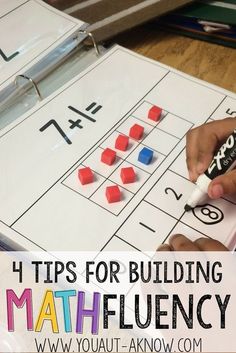 Building Math Fluency in the Special Education classroom is easy with these 4 tips. Check out how I build Math Fluency in my Autism Classroom! #hamillkevin193 Sped Math, Math Fluency, Math Intervention, Math Instruction, Math Addition, Math Methods, Math Workshop, Math Stations, Guided Math