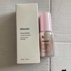 Never Used Glossier Furturedew Both 30ml And 15ml, Want To Sell Together Glossier Products, Skin Care Serum, Cute Makeup Looks, Face Serum, Face Oil, Skin Care Women, Cute Makeup, Glow Up?, Serum