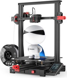 Compare ender 3, ender 3 v2, ender 3 pro, ender 3 v3 se, ender 3 v3 ke, ender 3 v3 3d printer. The Ender 3 Max Neo's build volume of 300*300*320mm allows the printing of both large models and small parts, or several small models on a large build surface at the same time Large 3d Printer, Desktop 3d Printer, Module Design, Ender 3, 3d Printer Diy, Power Failure, Energy Saver