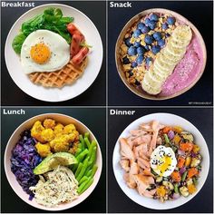 Full Day Of Eating, Clean Meal Prep, Day Of Eating, Breakfast Low Carb, Yum Recipes, Eat In A Day, Healthy Food Delivery