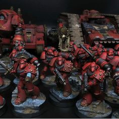 40k Painting, Painted Miniatures, Space Marines