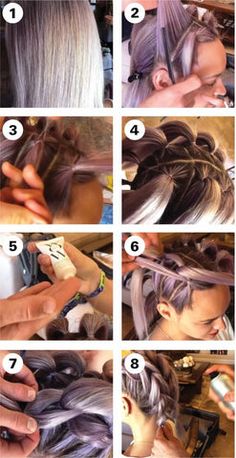 HOW TO: PULL THROUGH BRAID PIGTAILS – Color Wow UK Pull Through Braid Pigtails, Pool Hair, Curly Hair Braids, Hair Elixir, Pull Through Braid, Pigtail Braids, Coily Hair, Penteado Cabelo Curto