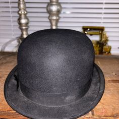 Stetson Bowler Hat 7 1/4 267284 Please See All Pictures Or Best Offer Tricorn Hat, Bowler Hat, Accessories Hats, Mens Accessories, Man Shop, Hats, Customer Support, Full Service, Black