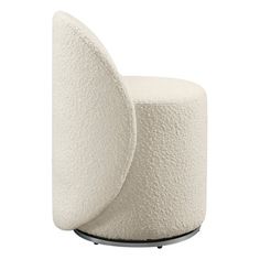 Indulge in the chic, modern cottage style with our swivel vanity chair. You are covered in a trending boucle fabric, adding texture and charm to your vanity. A 360º swivel makes this small slipper chair a useful and sweet option. Add glamour to your on-suite primary bedroom, walk-in closet, or guest room, offering a place to sit, put shoes on, relax, and make your beauty routine sublime. The item comes fully assembled. Latitude Run® Seat Color: Textured Cream | Latitude Run® Swivel Vanity Stool Wood Makeup Vanity, Modern Cottage Style, Mirror Stool, Vanity Table Set, Accent Stool, Makeup Table Vanity, Vanity Chair, Modern Cottage, Vanity Stool