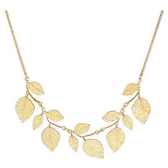 Gold Color Bib Statement Hammered Necklace With Gold Leaf Detail. Length: 17’’ (Plus 3’’ Extender) Mia Necklace, Plant Necklace, Hammered Necklace, Glitter Leaves, Statement Bib Necklace, Bold Necklace, Ashes Jewelry, Necklace Chunky, Meaningful Jewelry