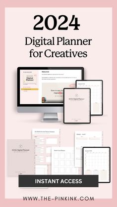 4 X PDFs - 90-Day Digital Planner + Workbook - The Pink Ink® goonotesplanner #passionplanner #ipadplannertemplatefree #2023planner. 2024 Era, Free Digital Planner, Starting An Etsy Business, Digital Journaling, Workbook Design, Budget Planner Template, Etsy Promotion, Kids Planner