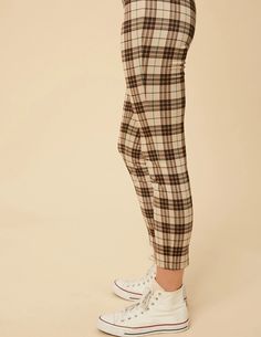 Beige Plaid Leggings – Sportin It Boutique Dressy Leggings, Plaid Leggings, Beige Plaid, Spring Vibes, Plaid Pants, Plaid Print, Light Beige, Team Colors, Workout Pants