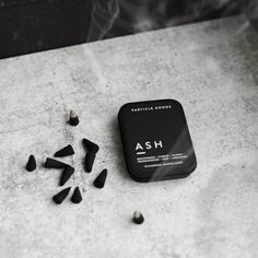 We love this warm & moody scent. Perfect for warming up any space. Scent notes: Birchwood, Cinder, Myrrh, Frankincense, Oud & Labdanum Burn Time: 20 minutes each 30 Charcoal incense cones in a Matte Black tinPhthalate-Free, Prop 65 Compliant, Cruelty-Free & Vegan All of their fragrances include essential oils, botanical extracts and skin safe fragrances. All Hand poured into a recyclable and reusable black tin.