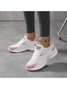 Women's casual sports shoes, women's mesh breathable outdoor soft sole comfortable and lightweight casual shoesWomen's Casual Sports Shoes, Women's Mesh Breathable Outdoor Soft Sole Comfortable And Lightweight Casual Shoes White Sporty    Plain    Women Shoes, size features are:Bust: ,Length: ,Sleeve Length: Women's Athleisure, Casual Athletic Shoes, Athleisure Shoes, Sneakers Comfortable, Athleisure Women, Sport Shoes Women, Shoes Soft, Walking Shoes Women, Women's Running Shoes