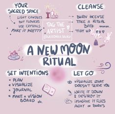 Moon Time, Rituals Set, Witchcraft For Beginners