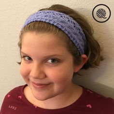 "The Feather Lace Headband is stylish way to keep the fly aways at bay. This easy loom knit pattern makes a beautiful tie-on headband. The simple 4-row lace repeat knits up quickly so you can make one to match all your favorite summer styles. Loom: 3/8\" small gauge (SG) loom with at least 15 pegs. KB All-N-One used in sample. **This pattern is original to me and as such if you do sell your item please list Kristen Mangus at GoodKnitKisses as the designer, Thank you.  Technique videos can be found on my YouTube channel. THIS ITEM IS READY to download as a PDF Etsy will email you a link to the pdf pattern or you can go into your purchase history and download it there; look in your digital receipt for the link to download. ©2019 GoodKnit Kisses. This pattern is the property of Kristen Mangus Knifty Knitter Loom Patterns Free Headbands, Loom Knit Twisted Headband, Loom Knit Headband Pattern, Loom Headband Pattern, Knitting Headband, Circle Loom, Small Headband, Loom Projects, Knifty Knitter