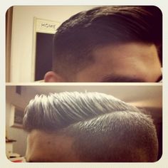 love this cut Moustaches, Sharp Dressed Man, The Perfect Guy, Retro Hairstyles, Mens Style, Hair And Beard Styles, Great Hair, Up Girl