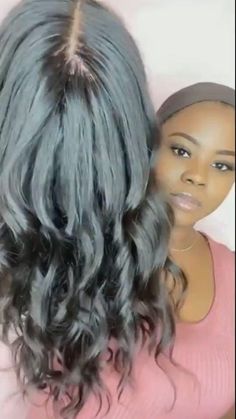 Buy 1 Get 1 Free!!!When you add two products to the cart, one of them will be automatically discounted for free. Hair Dues, Hair Twist Styles, Makijaż Smokey Eye, Hair Ponytail Styles, Ponytail Styles, Front Lace Wigs Human Hair, Human Hair Lace Wigs, Box Braids Hairstyles, Twist Hairstyles