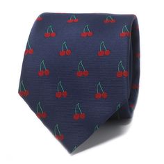 PRICES MAY VARY. 100% microfiber jacquard soft smooth feel fabric, hand sewn with wool blend lining makes it laying perfectly Navy twill with embroidered red cherry motif makes it a perfect accessory for daily casual and formal attire A perfect gift for husband, Dad, son, or boyfriend, celebration essential for wedding ceremony, birthday party, new year party Tie size: 146cm (58")length and 7cm(2.75") width, perfect tie dimension for every look, Dry clean, Medium temperature ironing Tie packed i Satin Background, Party New Year, New Year Party, Dad Son, Red Cherry, Jacquard Pattern, Gift For Husband, Fruit Pattern, Formal Attire