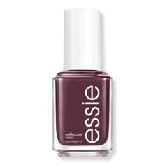 A muted mauve brown nail polish with red undertones and a cream finish. Essie provides a creamy rich color in iconic shades with a chip resistant formula. Whether you are going for a classic or a trendy-chic style, with over 300 colors to choose from you can be sure to find a thrilling look. Each hue provides flawless coverage ensuring a stand-out manicure. Essie nail polish is the go-to brand when it comes to guaranteed professional and high-quality manicures. All Essie nail polishes are DBP, t Essie Pink Nail Polish, Red Orange Nails, Nail Polish Essie, Neutral Nail Polish, Essie Nail Colors, Hand Nails, Gel Manicure At Home, Brown Nail Polish, Mrs Always Right