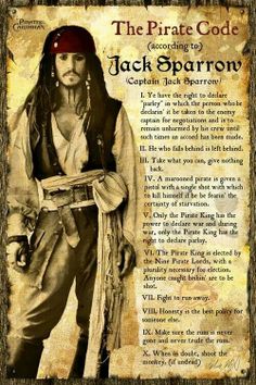 an old pirate poster with the caption for jack sparrow