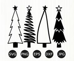 christmas tree svg files for cutting