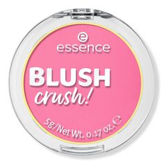 Blush Crush! - BLUSH CRUSH! PINK POP 50FeaturesSilky soft, buildable blush texture.Easy to apply and easy to blend blush formula.Formulated WithoutAnimal by-product.Microplastic particle.Parabens.Alcohol.Gluten.Lactose.Oil.Perfume. - Blush Crush! Essence Blush, Face Peel, Skincare Brush, Eyebrow Eyeshadow, Lash Primer, Too Faced Concealer, Makeup Bag Organization, Eye Mascara, Foundation Makeup